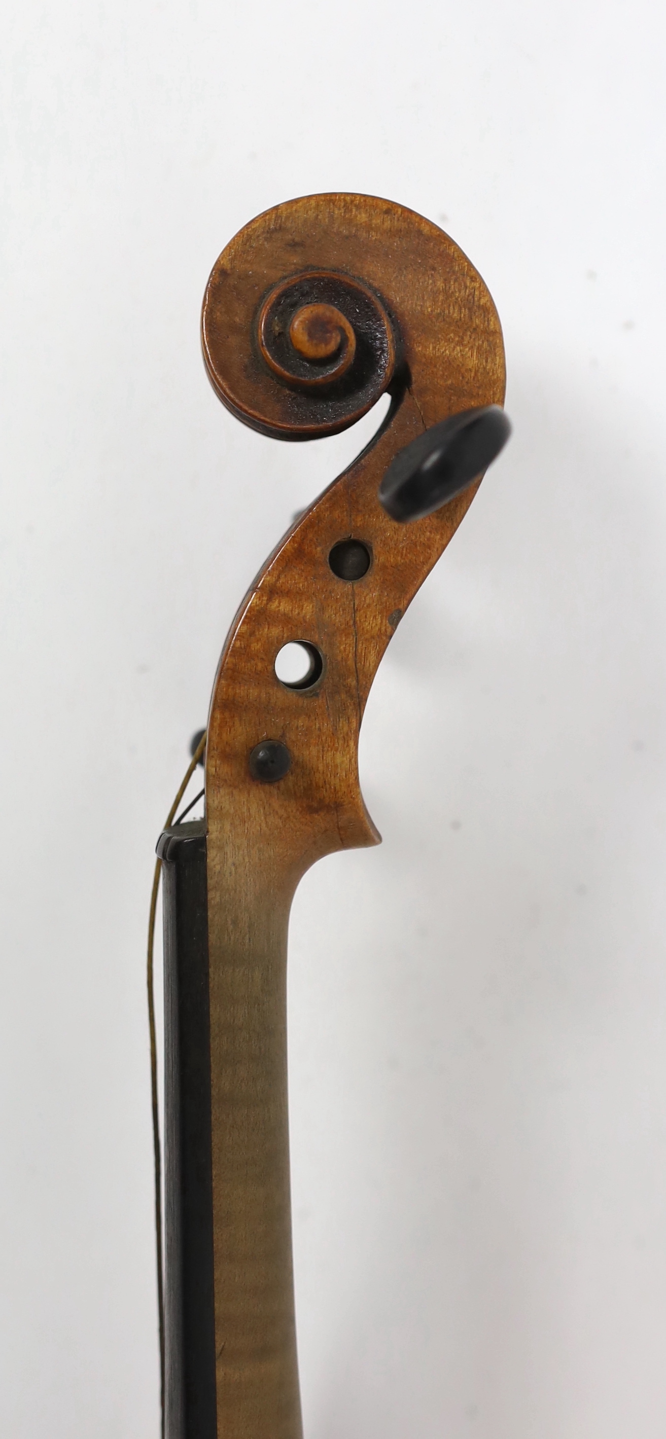 An Italian violin, 2nd half 19th century, length of back 35.5cm